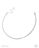 Acceptable Allegiance - Silver - Paparazzi Accessories - Necklace