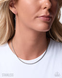 Acceptable Allegiance - Silver - Paparazzi Accessories - Necklace