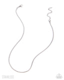 Sassy Splendor - Silver - Paparazzi Accessories - Necklace
