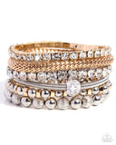 Festive Fashion - Multi - Paparazzi Accessories - Bracelet - Life of the Party September 2026