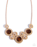 Ornate Opera - Brown - Paparazzi Accessories - Necklace