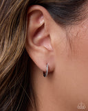 Wouldnt It Be Lovely? - White - Paparazzi Accessories - Interchangeable Earring Charm- BASE HOOPS