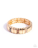Crimped Conversation - Multi - Paparazzi Accessories - Bracelet