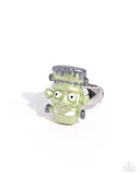 Frankenstein Fashion - Green - Paparazzi Accessories - Ring - Jewelry with Erin Binford