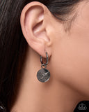 Chrysalis Change - Silver - Paparazzi Accessories - Interchangeable Earring Charm- CHARM ONLY