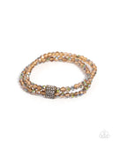 Engaged Elegance - Brass - Paparazzi Accessories - Bracelet