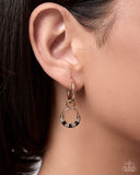Blissful Bling - Black - Paparazzi Accessories - Interchangeable Earring Charm- CHARM ONLY