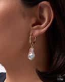 Baroque Beauty -White - Paparazzi Accessories - Interchangeable Earring Charms