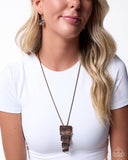 Radical Run - Copper - Paparazzi Accessories - Necklace