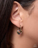 Artistic Ambition - Multi - Paparazzi Accessories - Interchangeable Earring Charm- CHARM ONLY