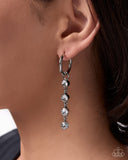 Swooning Sheen and Changeable Chic - Silver - Paparazzi Accessories - Earring Interchangeable Charm Set