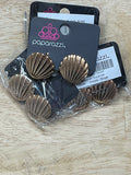 Seashell Surprise - Gold - Paparazzi Accessories - Earring - Jewelry with Erin Binford
