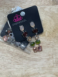 Sophisticated Stack - Multi - Paparazzi Accessories - Earring - Jewelry with Erin Binford