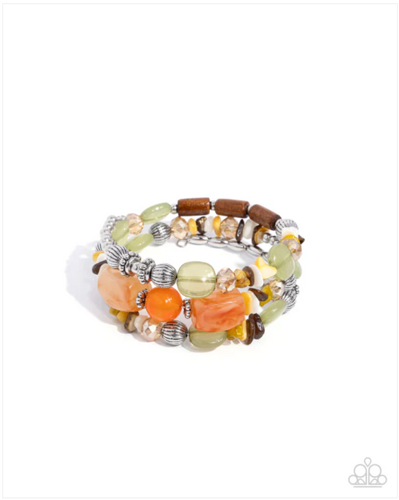 Feelin' Alive- Multi - Paparazzi Accessories - Bracelet