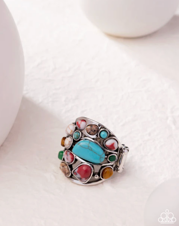 Medley Mayhem - Multi- Paparazzi Accessories - Ring - Jewelry with Erin Binford