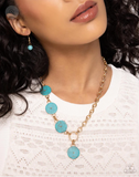 Savory Stone & Savory Season - Blue- Paparazzi Accessories - 2 Piece Set - Jewelry with Erin Binford