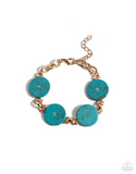 Savory Stone & Savory Season - Blue- Paparazzi Accessories - 2 Piece Set - Jewelry with Erin Binford