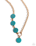 Savory Stone & Savory Season - Blue- Paparazzi Accessories - 2 Piece Set - Jewelry with Erin Binford