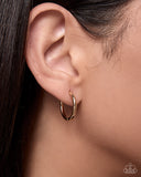 Swooning Sheen and Baroque Beauty - White - Paparazzi Accessories - Earring Interchangeable Charm Set