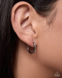 Swooning Sheen and Changeable Chic - Silver - Paparazzi Accessories - Earring Interchangeable Charm Set