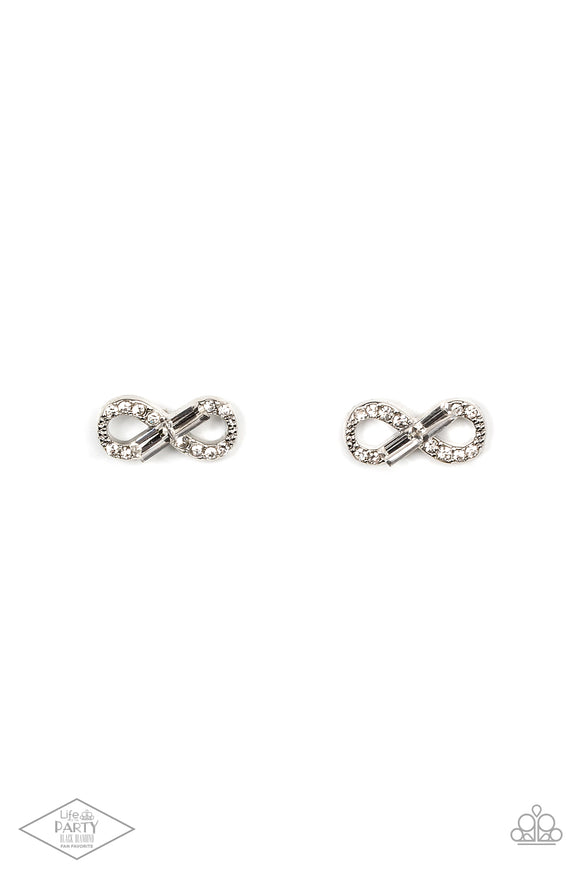 Turn Of The Century - White - Paparazzi Accessories - Earring - Jewelry with Erin Binford