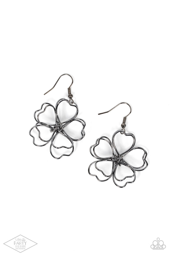 Daisy Double - Gunmetal (Small) - Jewelry with Erin Binford
