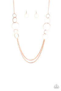 Ring In The Radiance - Copper - Paparazzi Accessories - Necklace - Jewelry with Erin Binford