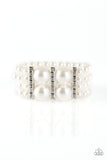 Romance Remix - White - Paparazzi Accessories - Bracelet - Jewelry with Erin Binford