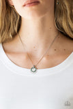 Front and CENTERED - Green - Paparazzi Accessories - Necklace - Jewelry with Erin Binford
