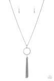Straight To The Top - White - Paparazzi Accessories - Necklace - Jewelry with Erin Binford
