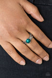 TREK and Field - Green - Paparazzi Accessories - Ring - Jewelry with Erin Binford