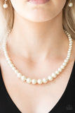 Royal Romance - White - Paparazzi Accessories - Necklace - Jewelry with Erin Binford