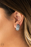 Couture Collision - Silver - Paparazzi Accessories - Earring - Jewelry with Erin Binford