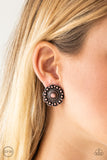Foxy Flower Gardens - Copper - Paparazzi Accessories - Earring - Jewelry with Erin Binford