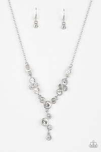 Five-Star Starlet - White - Paparazzi Accessories- Necklace - Jewelry with Erin Binford