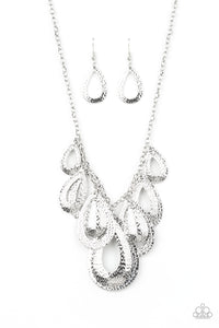 Teardrop Tempest - Silver - Jewelry with Erin Binford