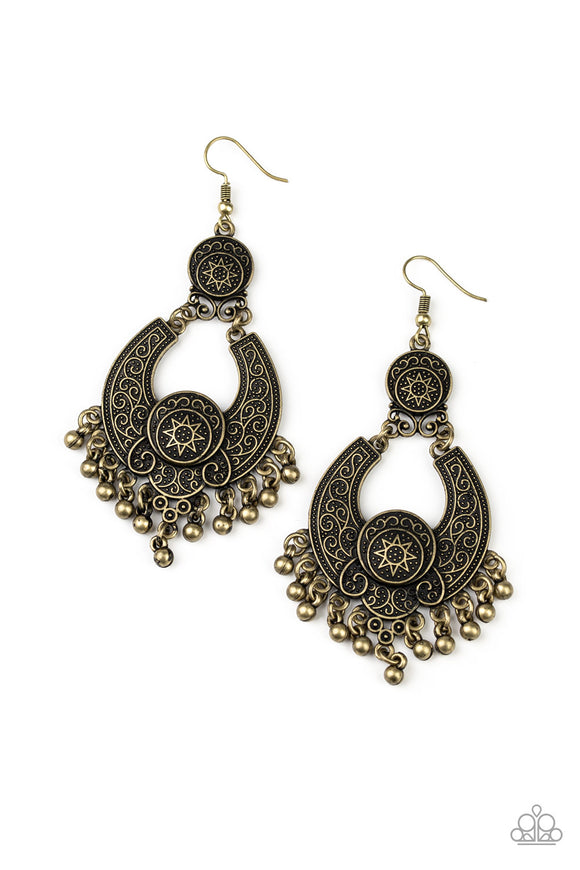 Sunny Chimes - Brass - Jewelry with Erin Binford