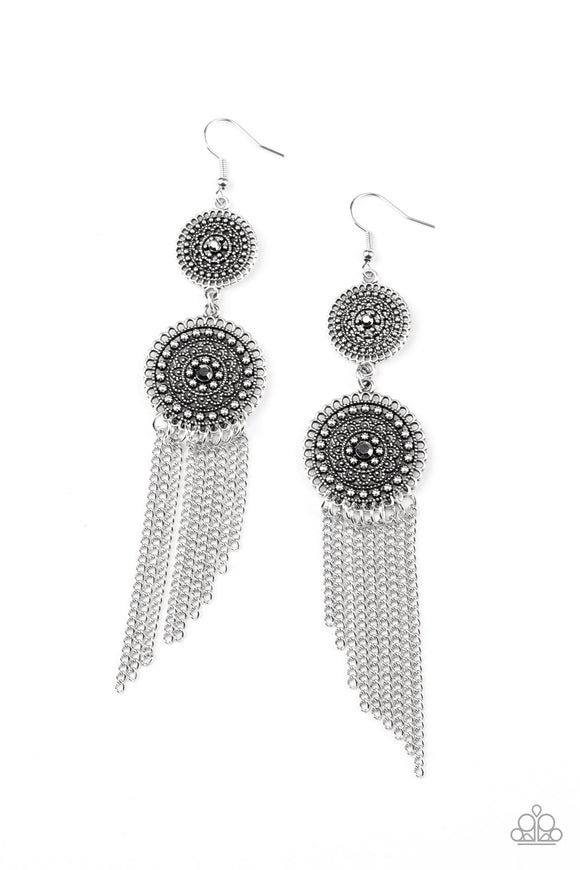 Medallion Mecca - Silver - Jewelry with Erin Binford
