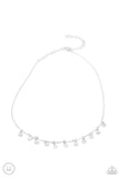 Ready, Set, DISCO! - Silver - Paparazzi Accessories - Necklace - Jewelry with Erin Binford
