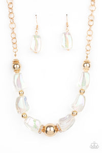 Iridescently Ice Queen - Gold - Jewelry with Erin Binford