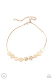 Dont Get Bent Out Of Shape - Gold - Paparazzi Accessories - Necklace - Jewelry with Erin Binford