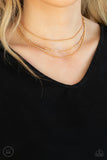 Subtly Stunning - Gold - Paparazzi Accessories - Necklace - Jewelry with Erin Binford