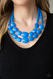 Resort Ready - Blue - Paparazzi Accessories - Necklace - Jewelry with Erin Binford