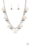 Galactic Gala - White - Paparazzi Accessories - Necklace - Jewelry with Erin Binford