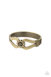Let A Hundred SUNFLOWERS Bloom - Brass - Paparazzi Accessories - Bracelet - Jewelry with Erin Binford