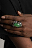 Mystical Mambo - Green - Paparazzi Accessories - Ring - Jewelry with Erin Binford