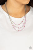Let The Record GLOW - Purple - Paparazzi Accessories- Necklace - Jewelry with Erin Binford
