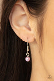 Let The Record GLOW - Purple - Paparazzi Accessories- Necklace - Jewelry with Erin Binford