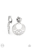 Industrial Eden-Silver - Paparazzi Accessories - Earrng - Jewelry with Erin Binford