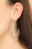 In The Clear - White - Paparazzi Accessories - Earring - Jewelry with Erin Binford
